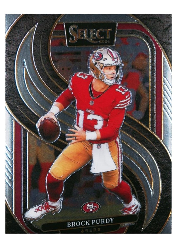 2024 Panini Select Base Set Brock Purdy #124 card