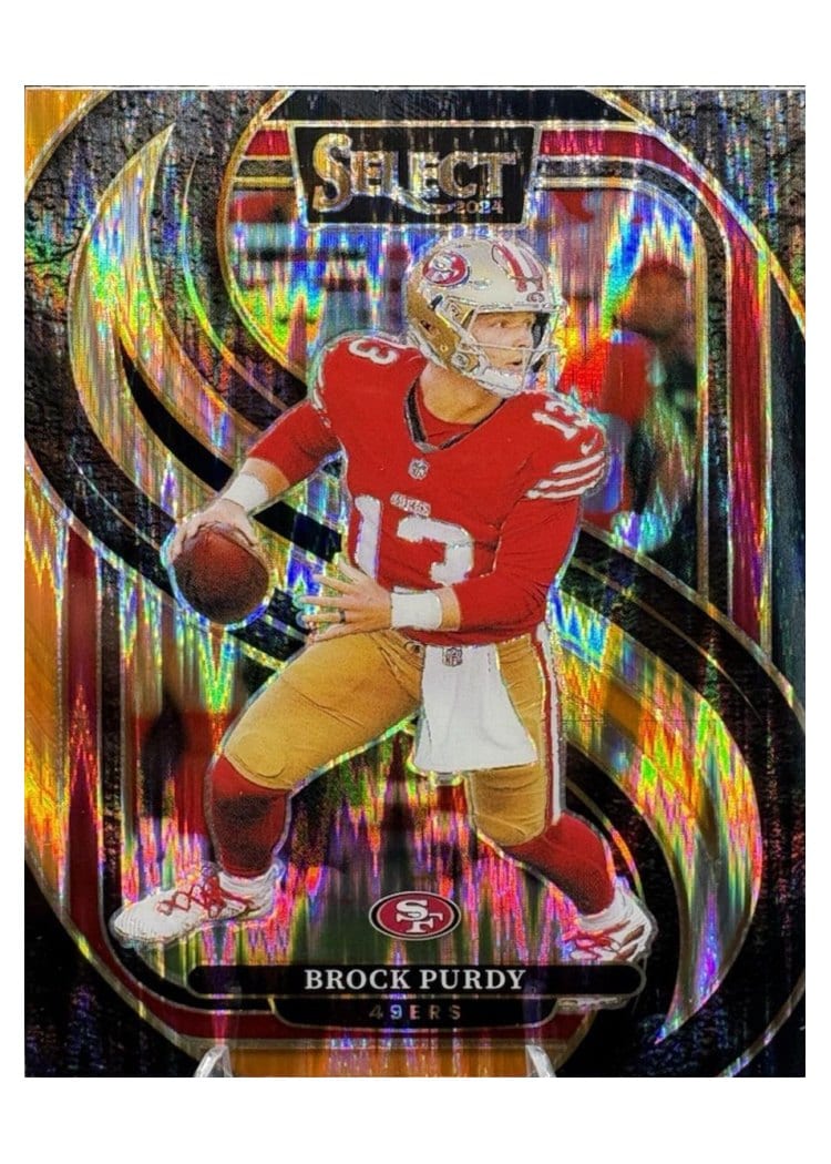2024 Panini Select Base Set Brock Purdy #124 card