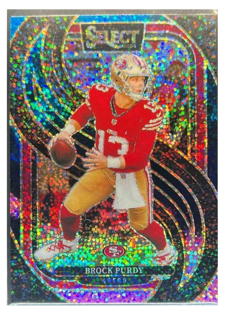 2024 Panini Select Base Set Brock Purdy #124 card