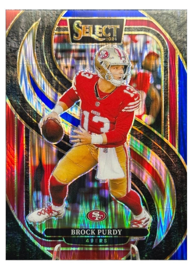 2024 Panini Select Base Set Brock Purdy #124 card