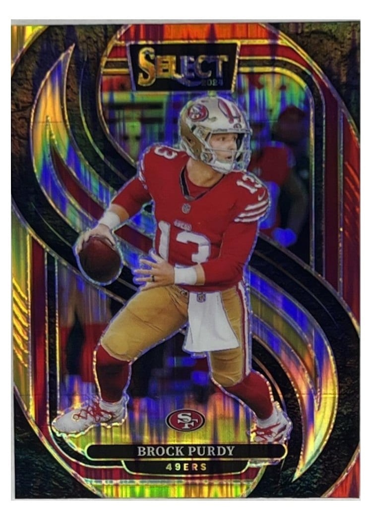 2024 Panini Select Base Set Brock Purdy #124 card