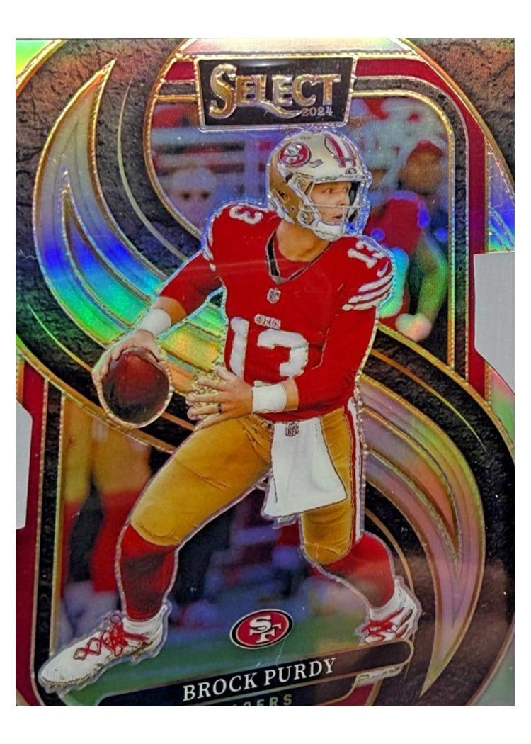2024 Panini Select Base Set Brock Purdy #124 card