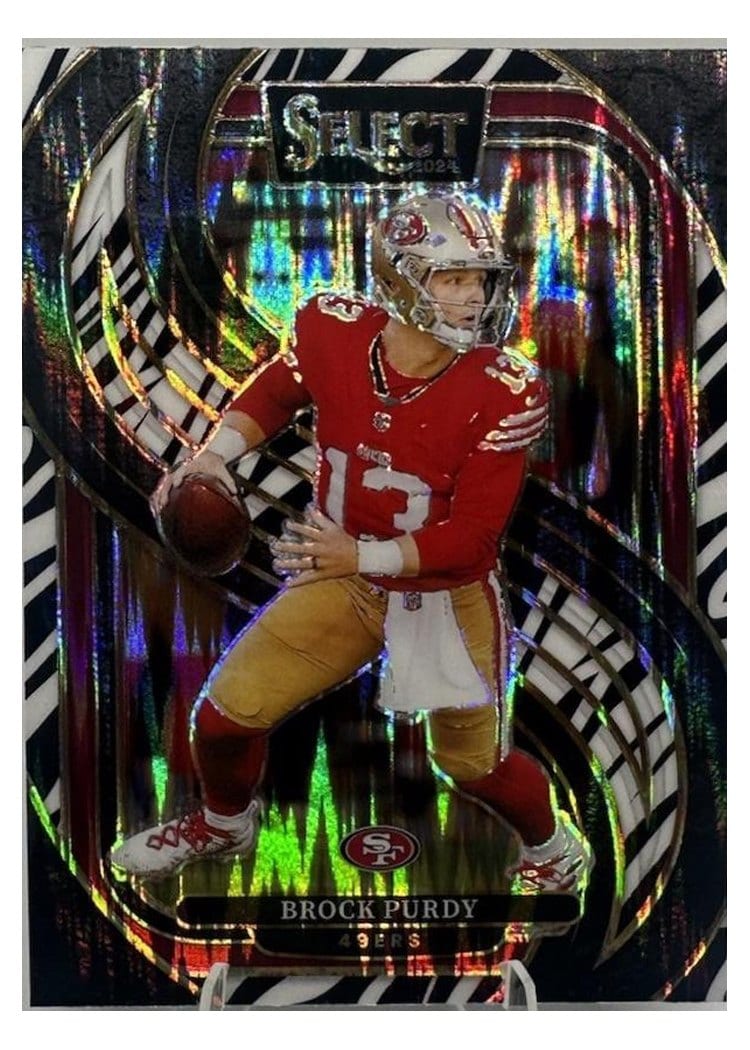 2024 Panini Select Base Set Brock Purdy #124 card