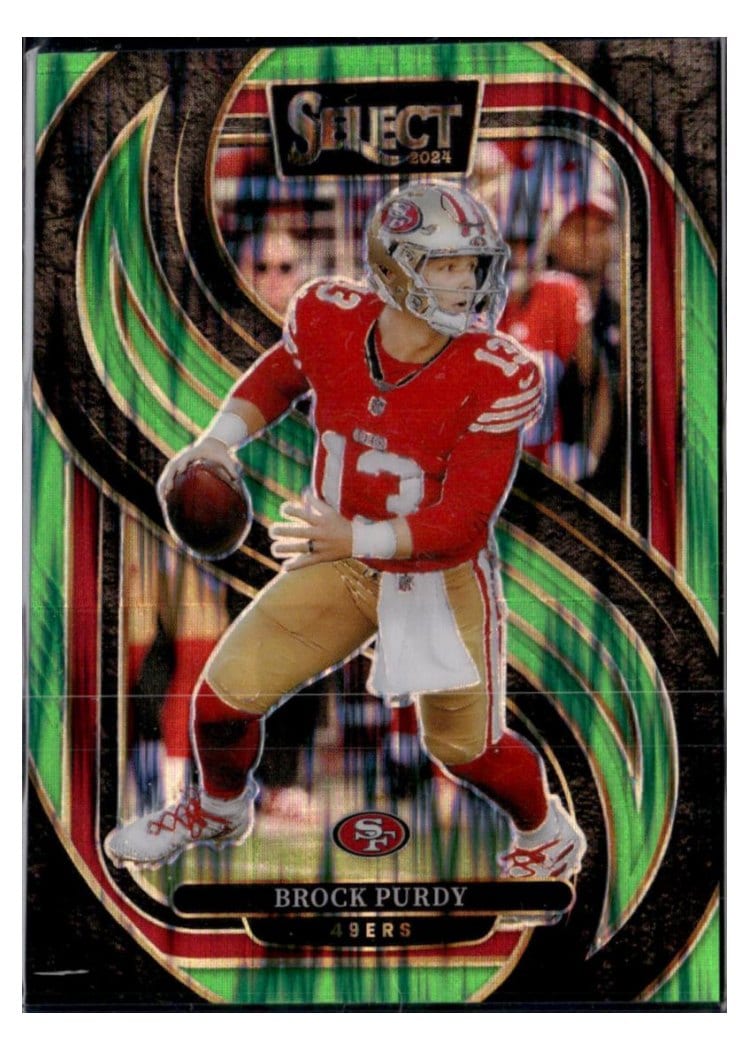 2024 Panini Select Base Set Brock Purdy #124 card