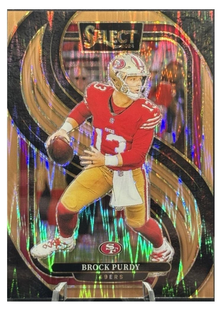 2024 Panini Select Base Set Brock Purdy #124 card