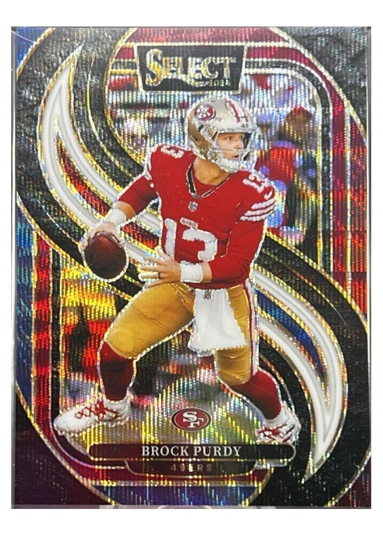 2024 Panini Select Base Set Brock Purdy #124 card