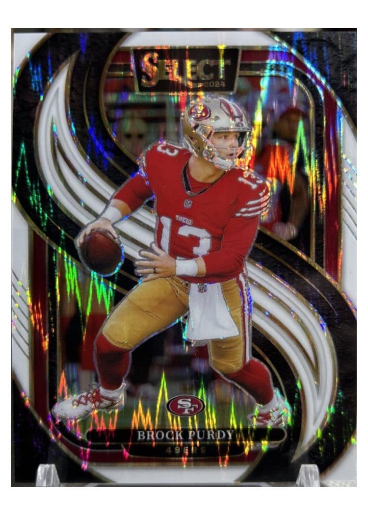 2024 Panini Select Base Set Brock Purdy #124 card