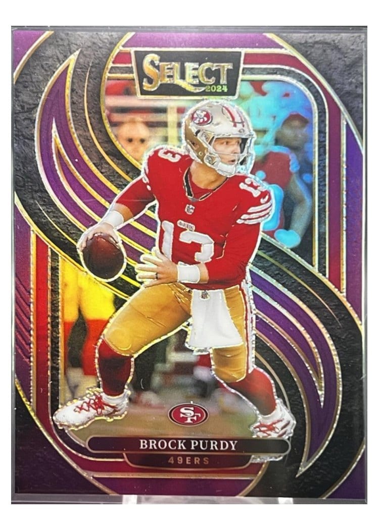 2024 Panini Select Base Set Brock Purdy #124 card