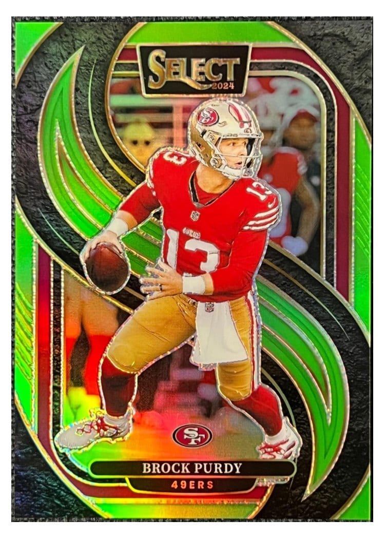 2024 Panini Select Base Set Brock Purdy #124 card