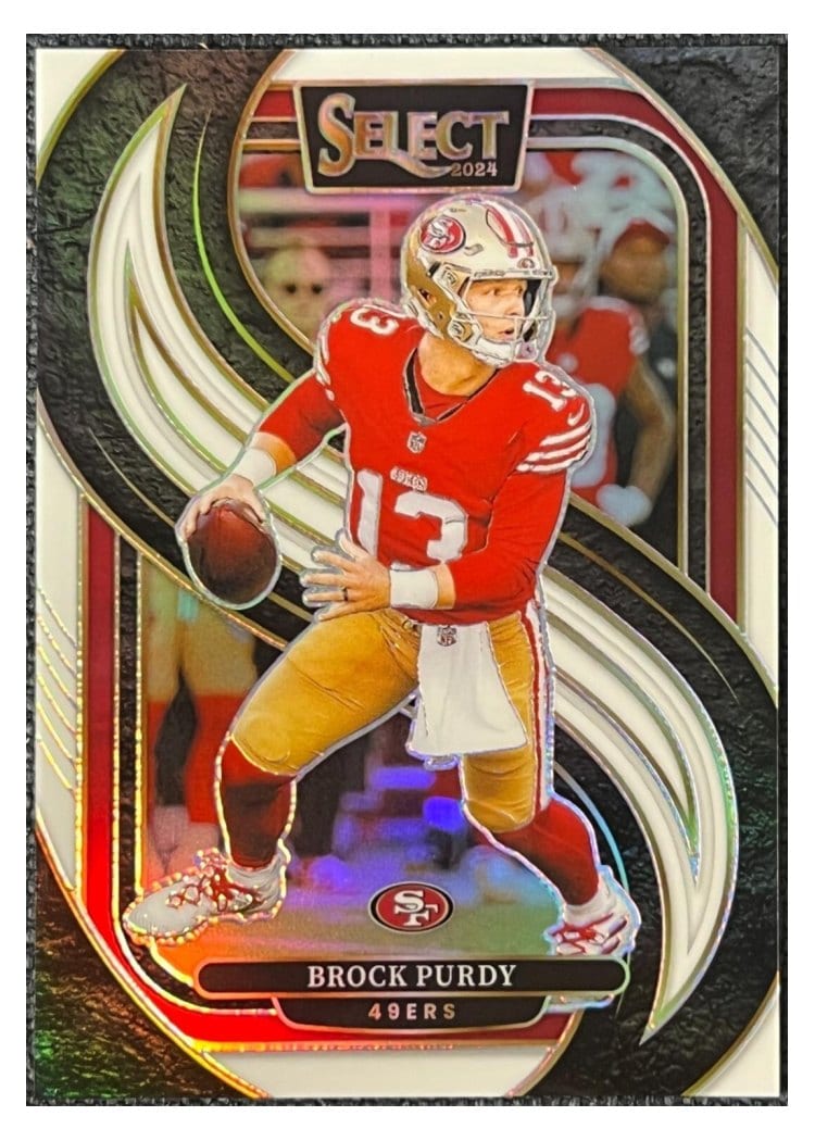 2024 Panini Select Base Set Brock Purdy #124 card