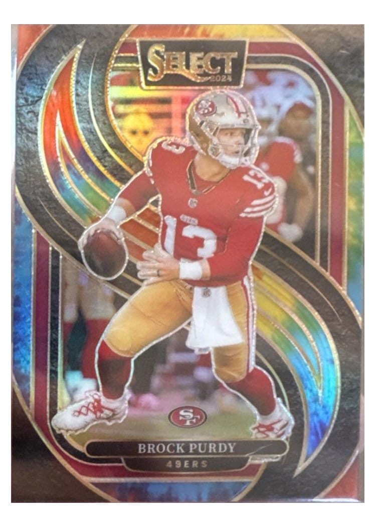 2024 Panini Select Base Set Brock Purdy #124 card