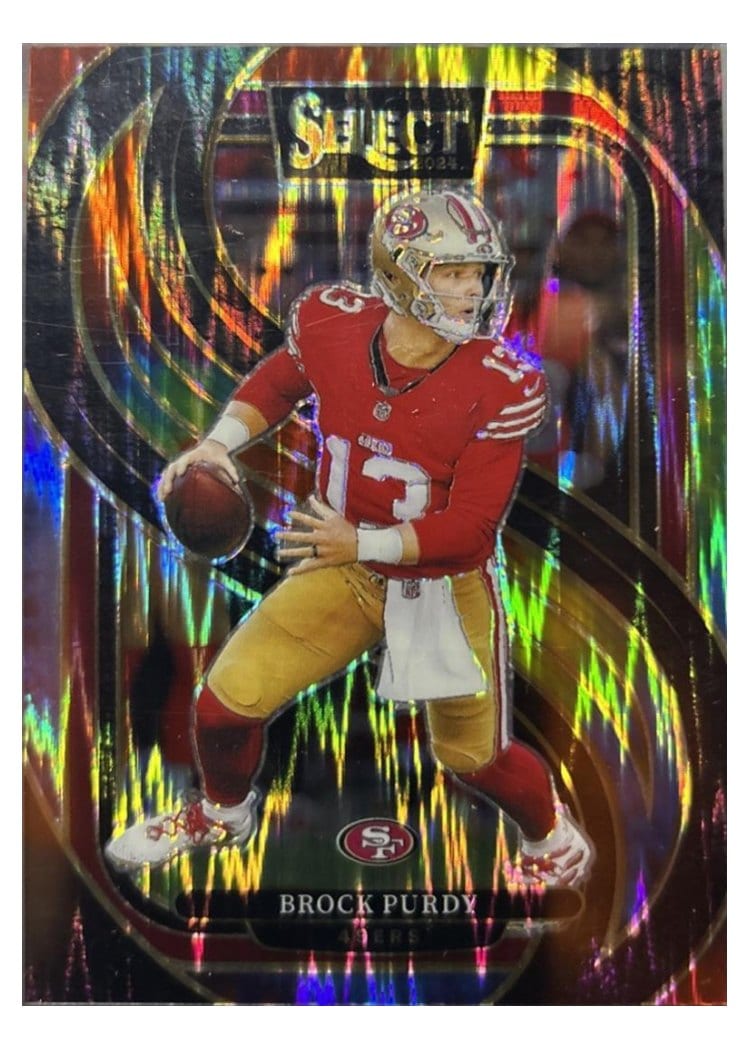 2024 Panini Select Base Set Brock Purdy #124 card