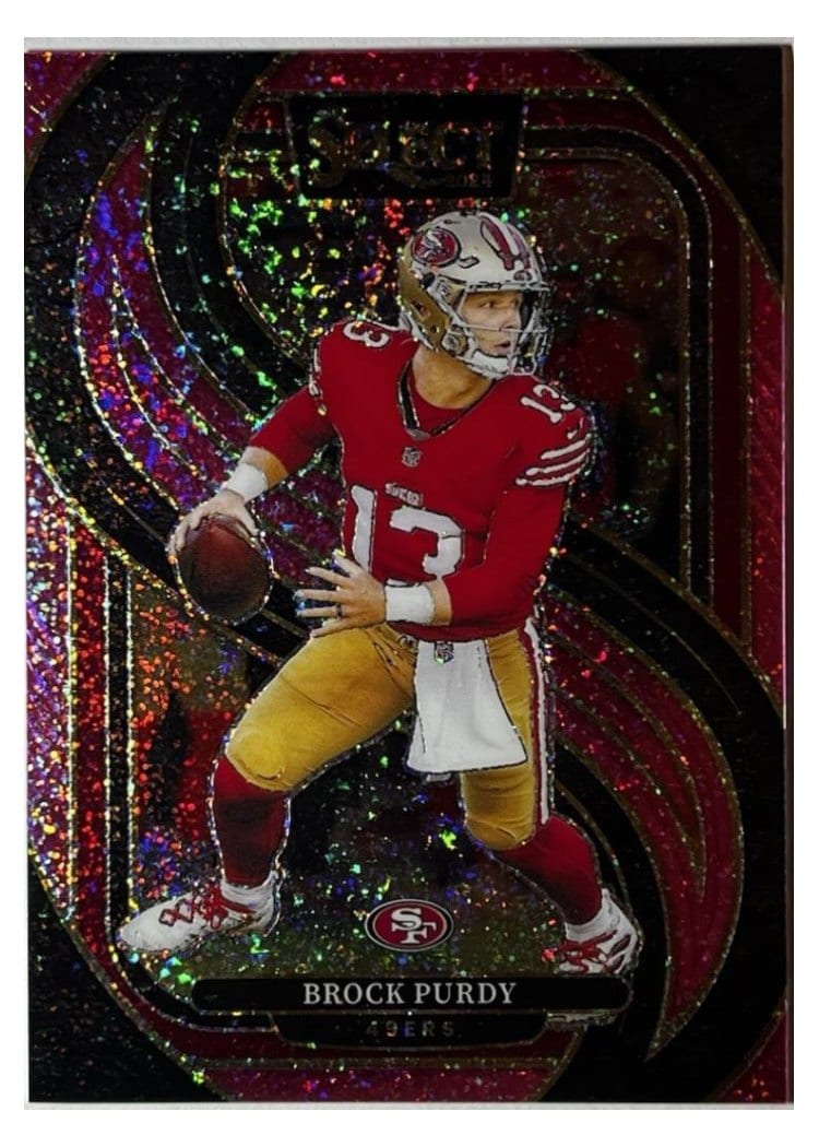 2024 Panini Select Base Set Brock Purdy #124 card