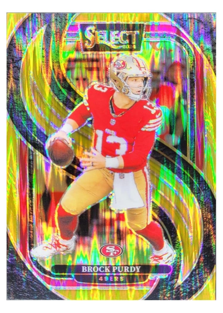 2024 Panini Select Base Set Brock Purdy #124 card