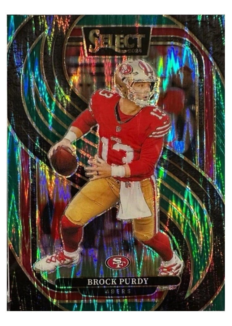 2024 Panini Select Base Set Brock Purdy #124 card