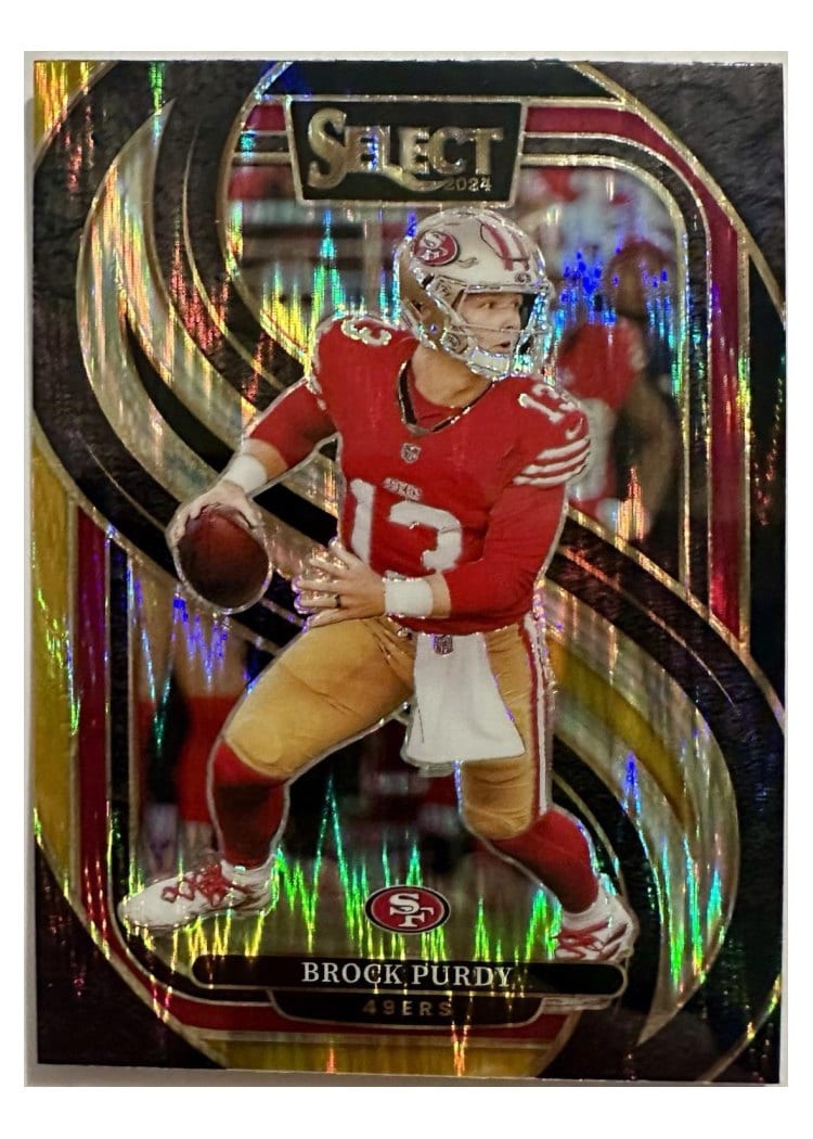 2024 Panini Select Base Set Brock Purdy #124 card