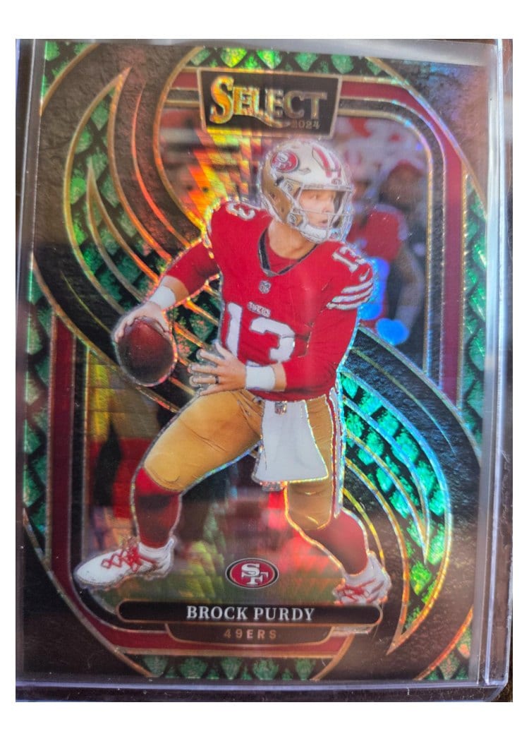 2024 Panini Select Base Set Brock Purdy #124 card