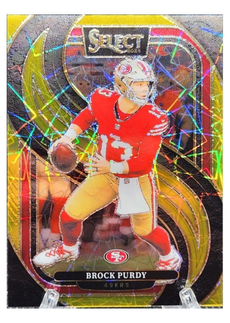 2024 Panini Select Base Set Brock Purdy #124 card