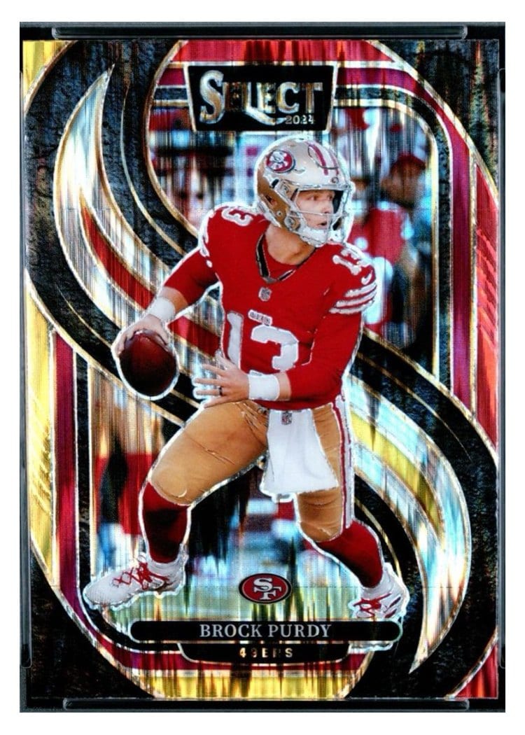 2024 Panini Select Base Set Brock Purdy #124 card