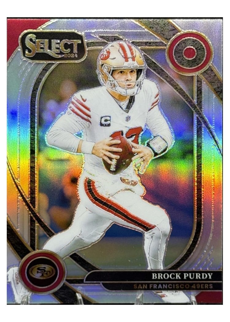 2024 Panini Select Base Set Brock Purdy Silver Prizm #226 card