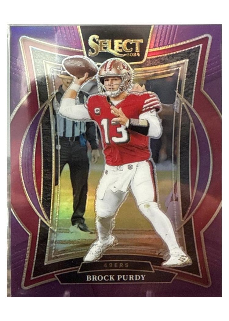 2024 Panini Select Base Set Brock Purdy #37 card