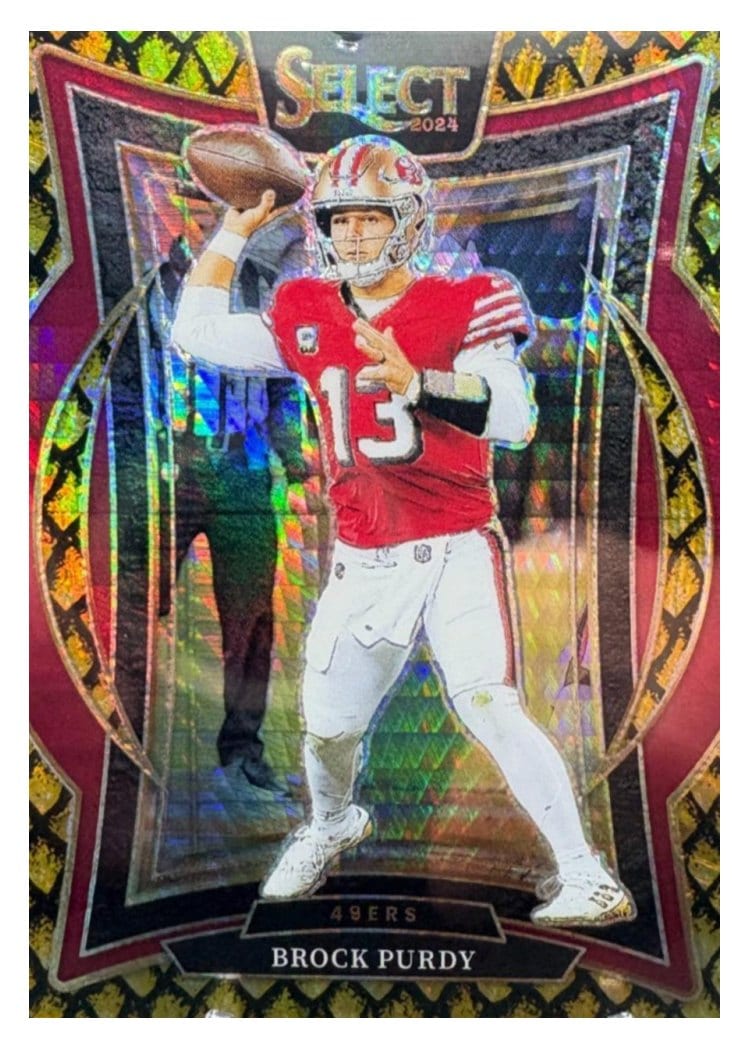 2024 Panini Select Base Set Brock Purdy #37 card