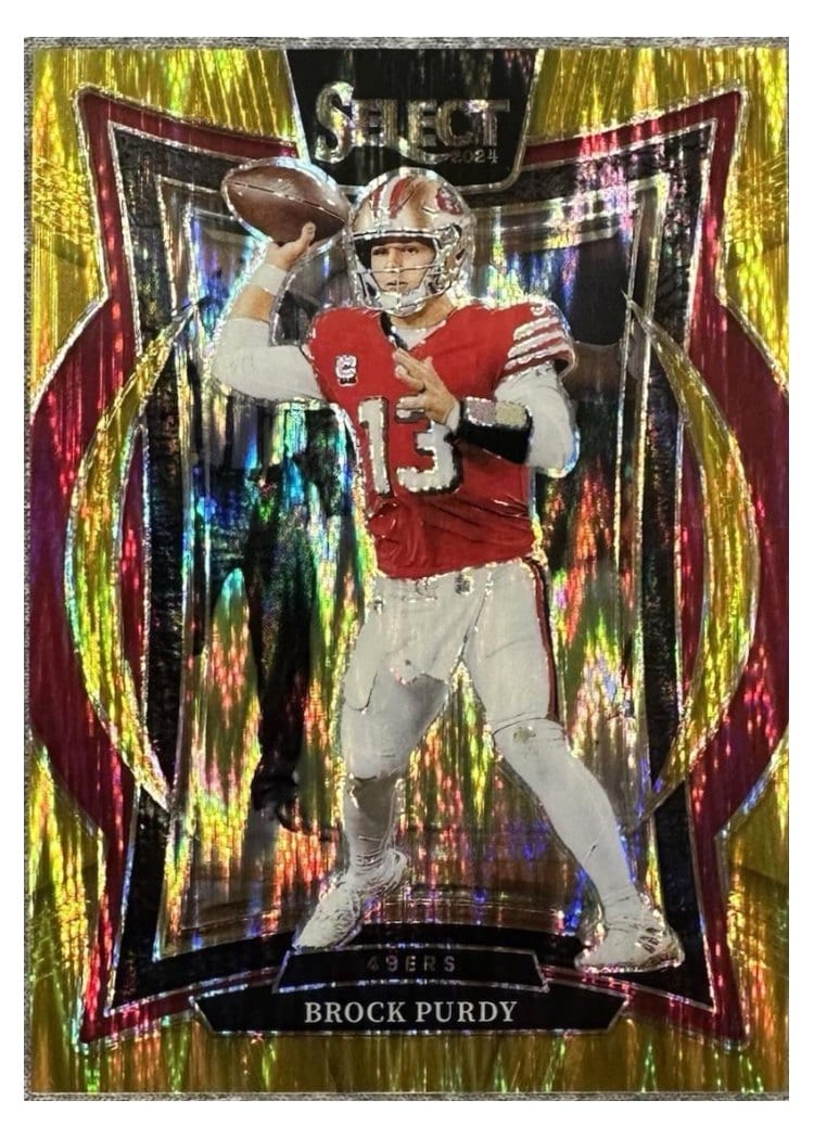 2024 Panini Select Base Set Brock Purdy #37 card