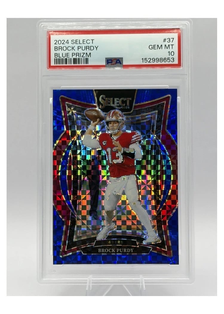 2024 Panini Select Base Set Brock Purdy #37 card