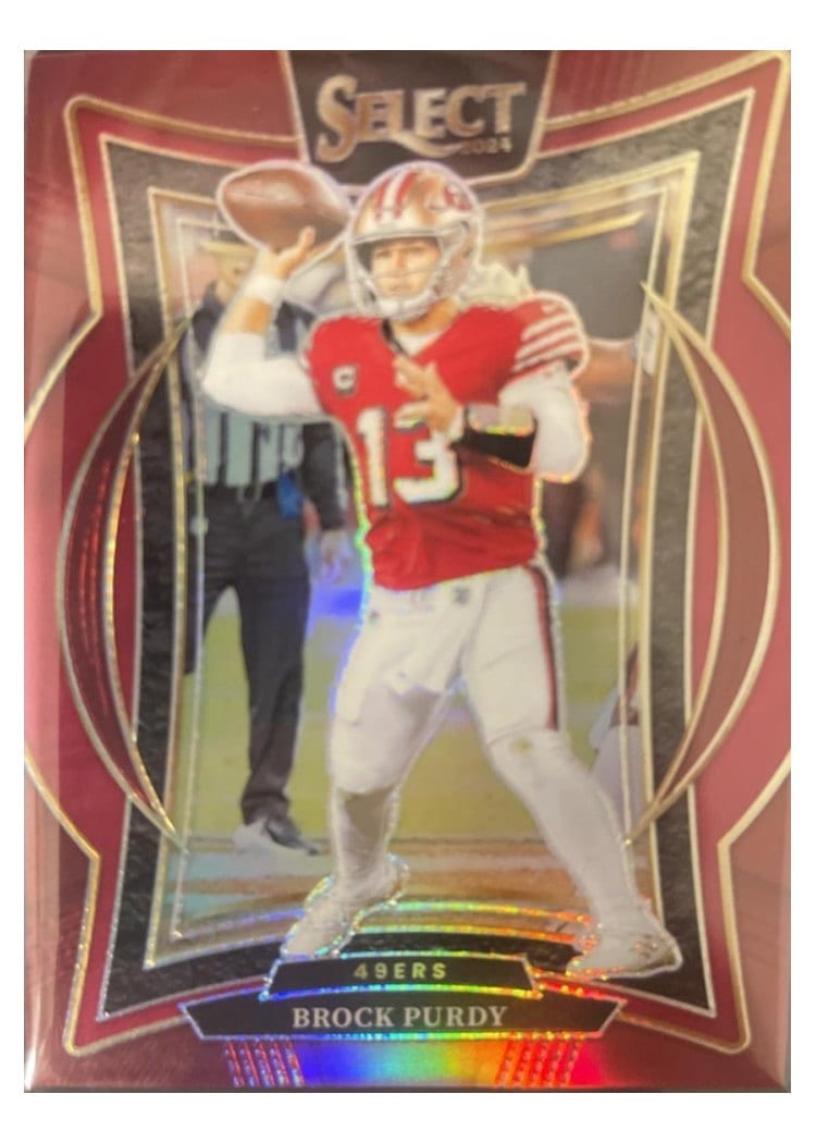 2024 Panini Select Base Set Brock Purdy #37 card