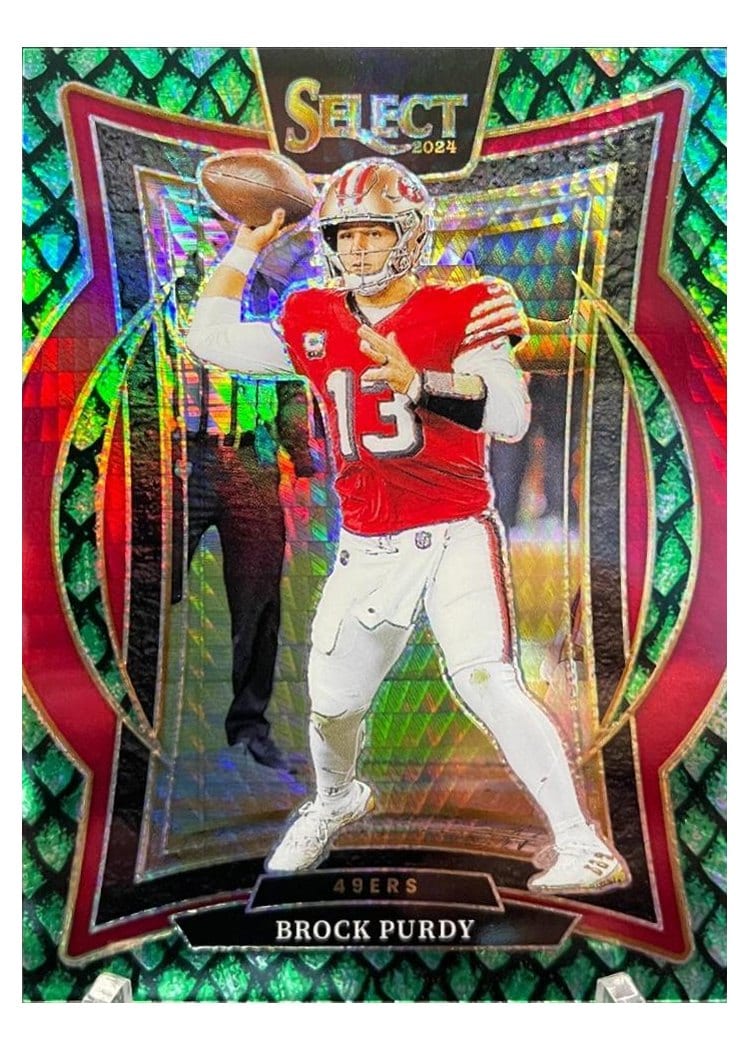 2024 Panini Select Base Set Brock Purdy #37 card
