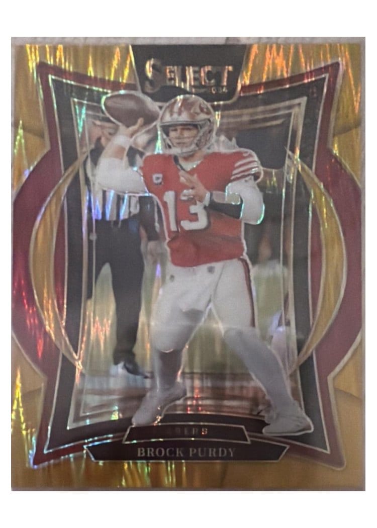 2024 Panini Select Base Set Brock Purdy #37 card