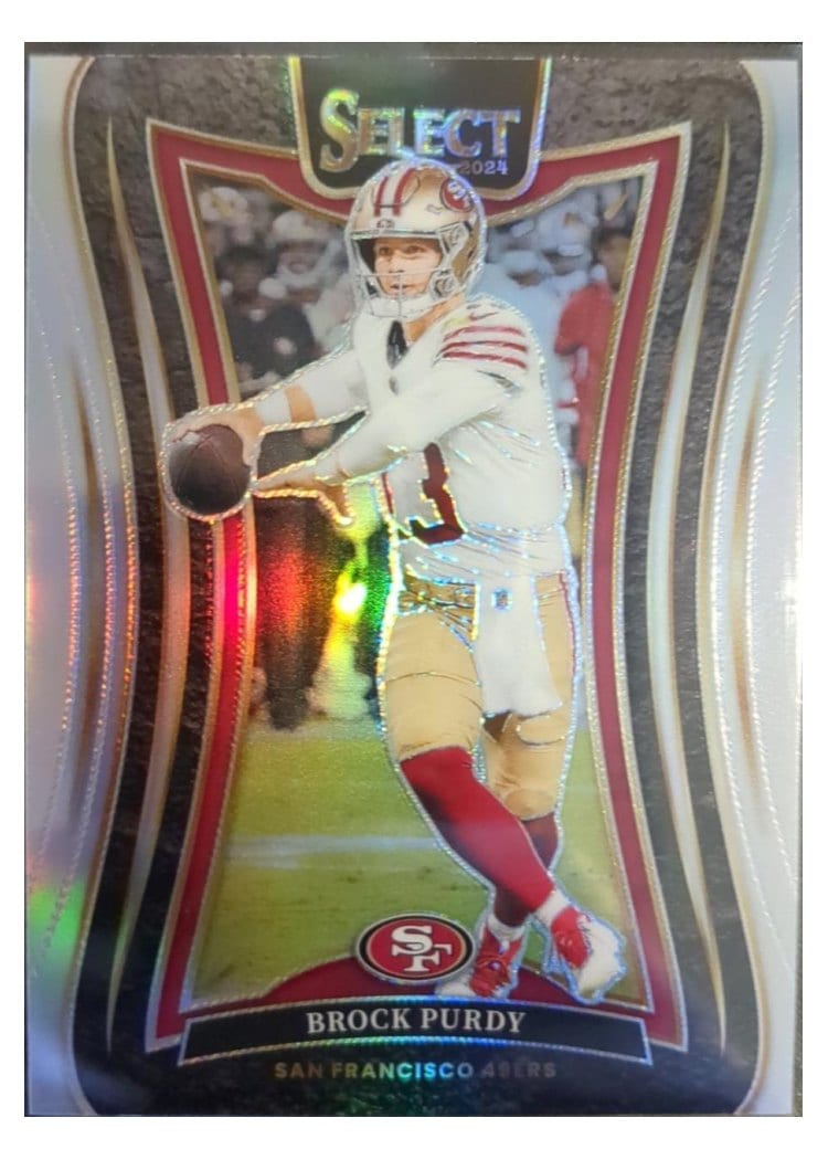 2024 Panini Select Base Set Brock Purdy #390 card