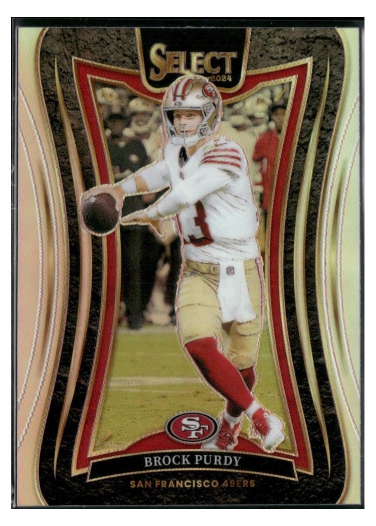 2024 Panini Select Base Set Brock Purdy #390 card