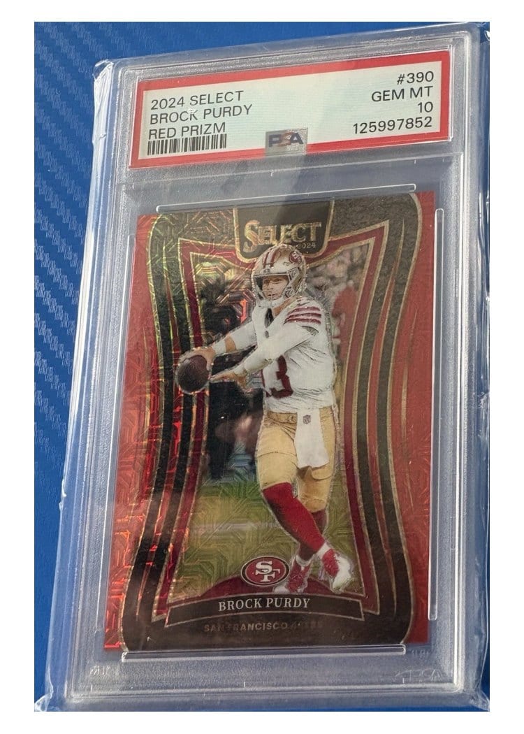 2024 Panini Select Base Set Brock Purdy #390 card