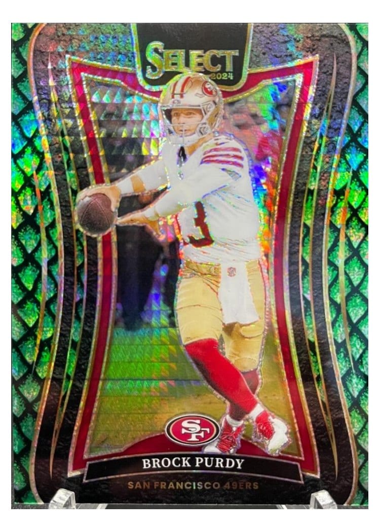 2024 Panini Select Base Set Brock Purdy #390 card