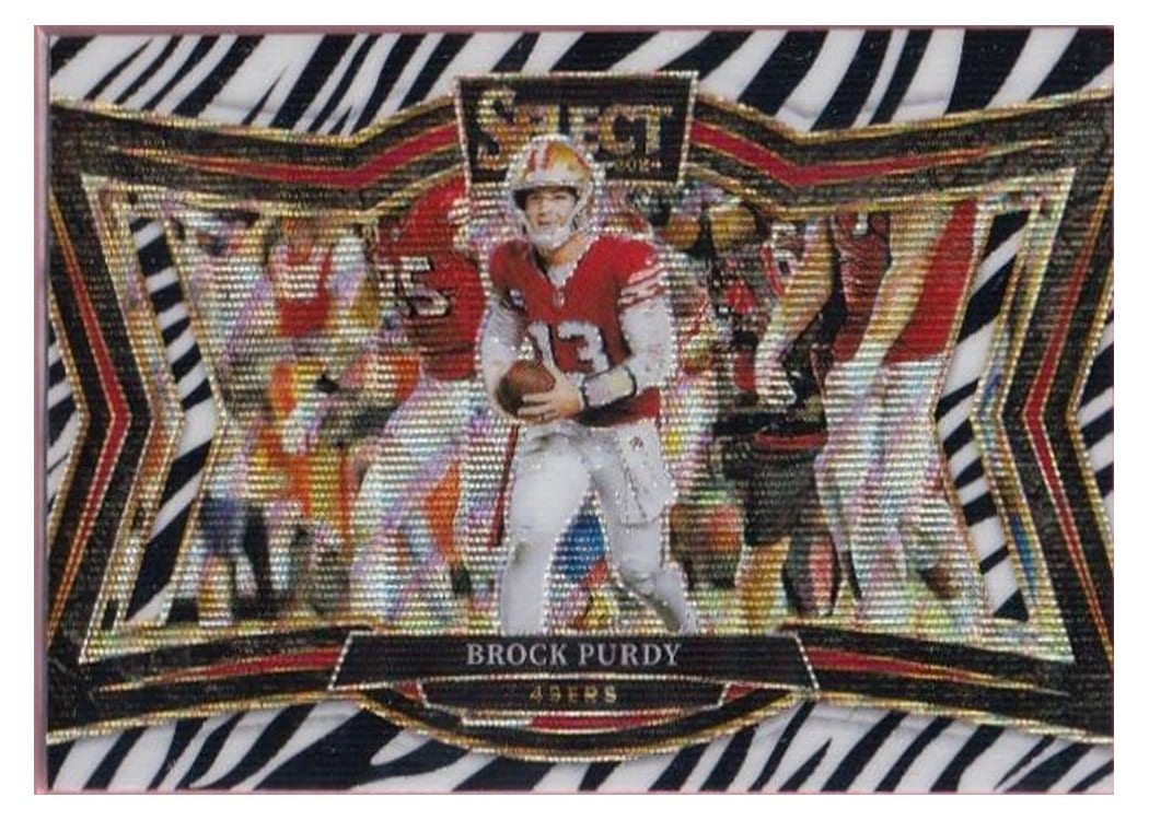 2024 Panini Select Base Set Brock Purdy #465 card