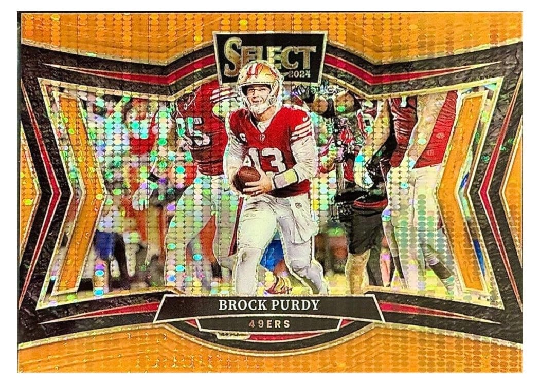 2024 Panini Select Base Set Brock Purdy #465 card