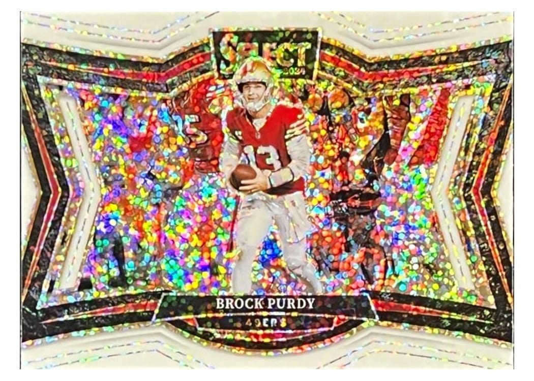 2024 Panini Select Base Set Brock Purdy #465 card