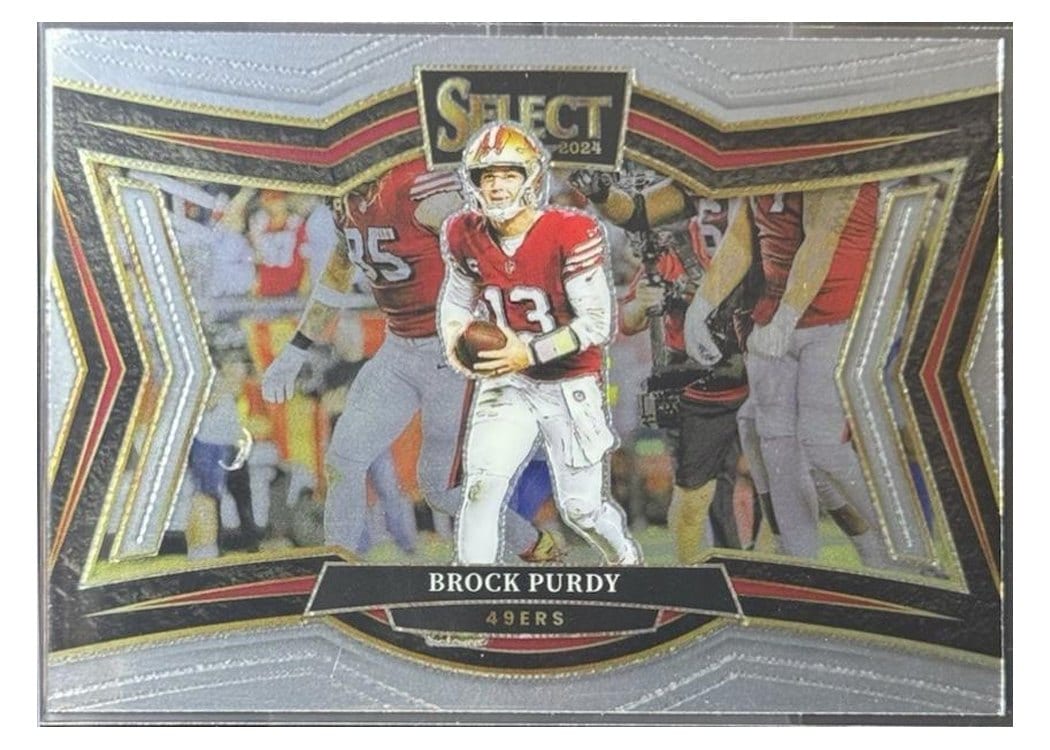 2024 Panini Select Base Set Brock Purdy #465 card