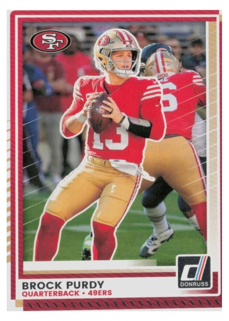 2025 Donruss Base Set Brock Purdy #46 card