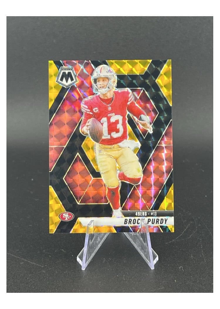 2025 Panini Mosaic Base Set Brock Purdy #221 card