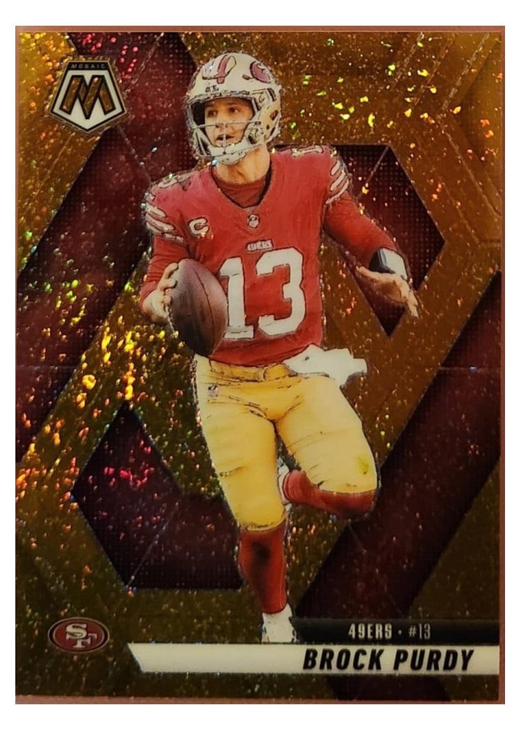2025 Panini Mosaic Base Set Brock Purdy #221 card