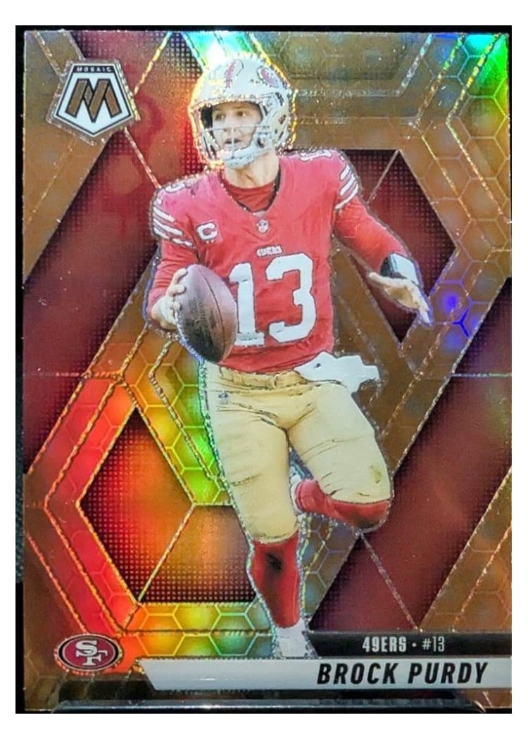 2025 Panini Mosaic Base Set Brock Purdy #221 card