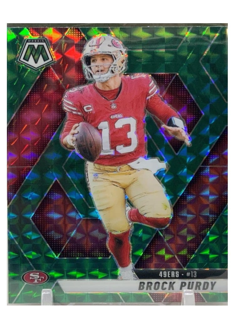2025 Panini Mosaic Base Set Brock Purdy #221 card