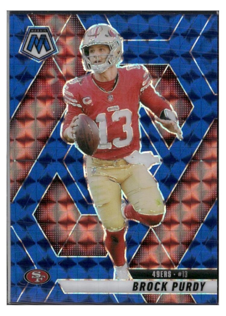 2025 Panini Mosaic Base Set Brock Purdy #221 card