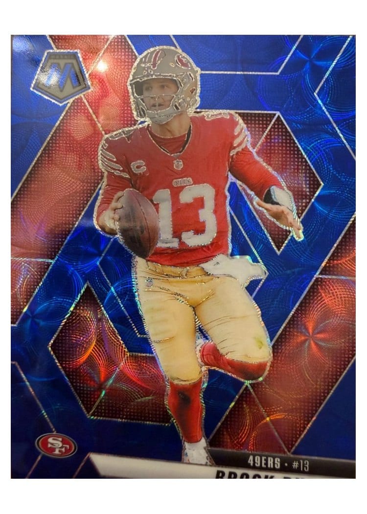 2025 Panini Mosaic Base Set Brock Purdy #221 card