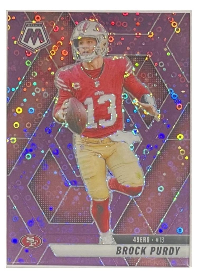 2025 Panini Mosaic Base Set Brock Purdy #221 card