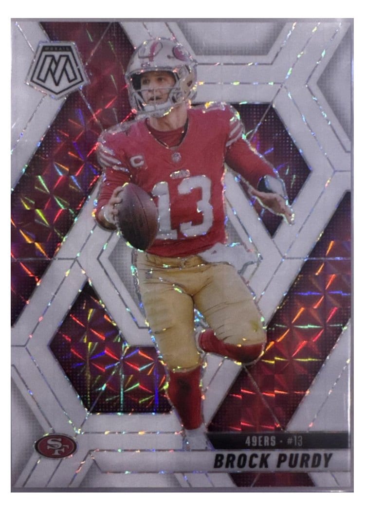 2025 Panini Mosaic Base Set Brock Purdy #221 card