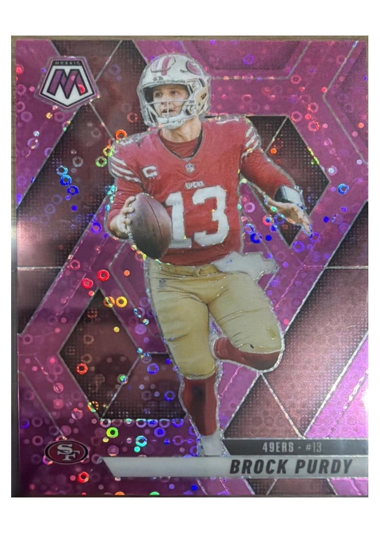 2025 Panini Mosaic Base Set Brock Purdy #221 card