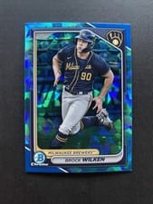 2024 Bowman Draft Sapphire Edition Base Set Brock Wilken #BDC-117 card